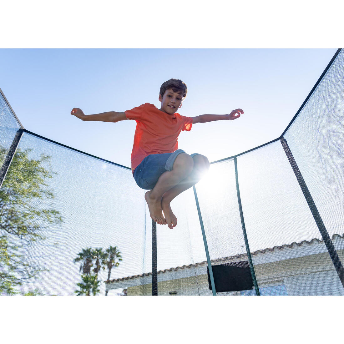 Trampolín con red de seguridad y montaje sin herramientas 300 - Image 14