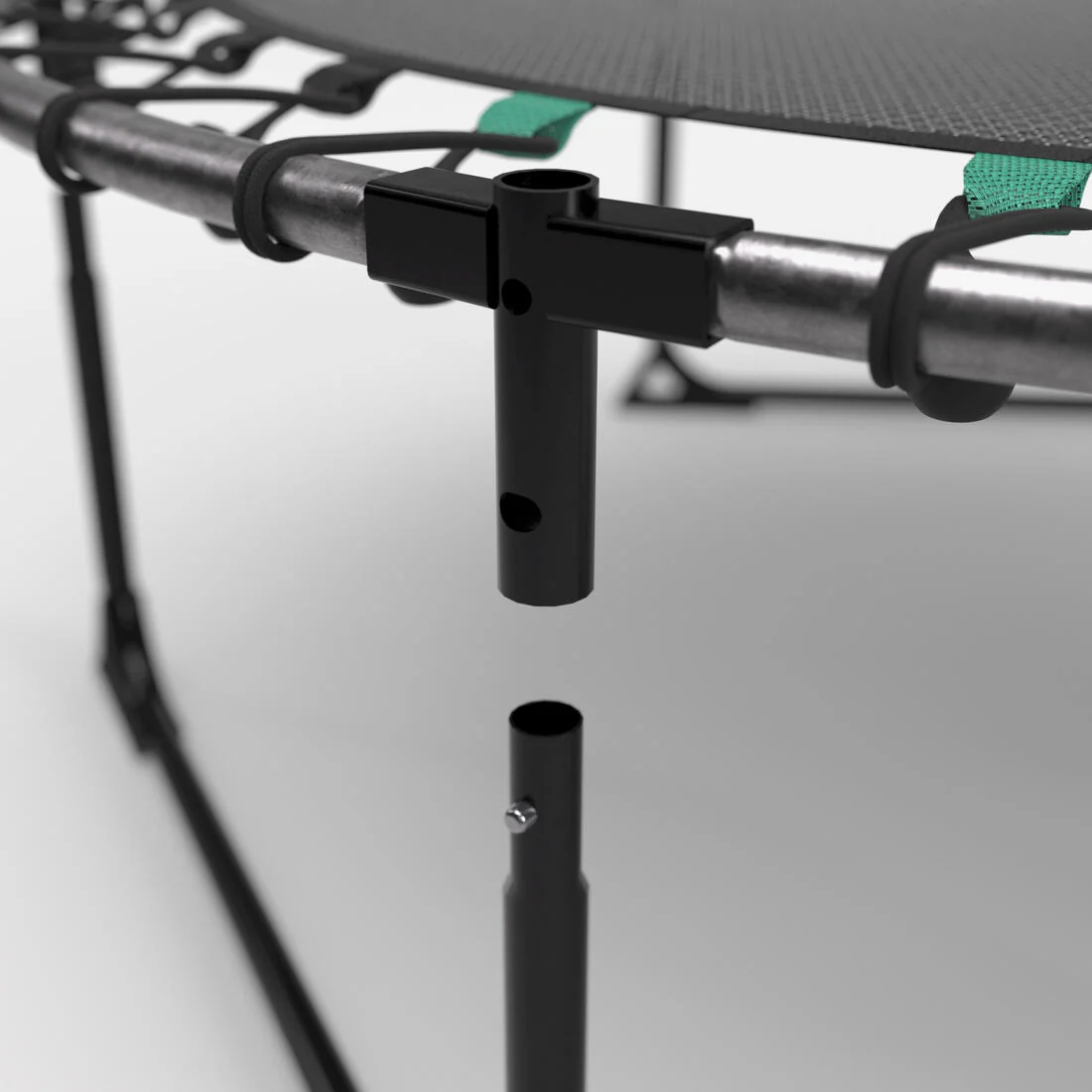 Trampolín interior de 140 cm con red de seguridad - Image 3