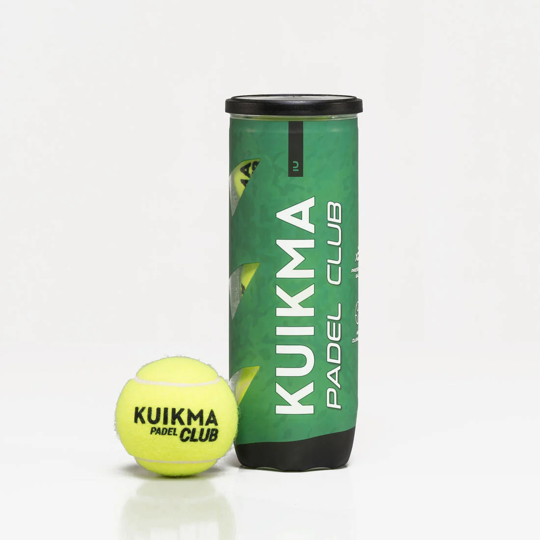 Tubo de 3 pelotas de pádel presurizadas - Kuikma PB Club - Image 2