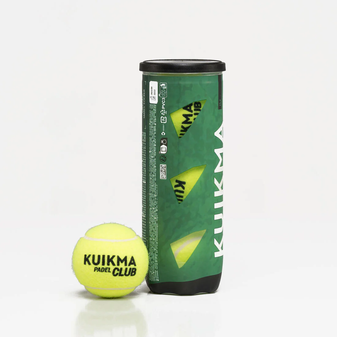 Tubo de 3 pelotas de pádel presurizadas - Kuikma PB Club - Image 3