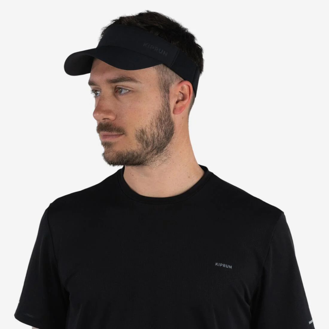 Visera de running negra para adulto Kiprun V2 - Image 3