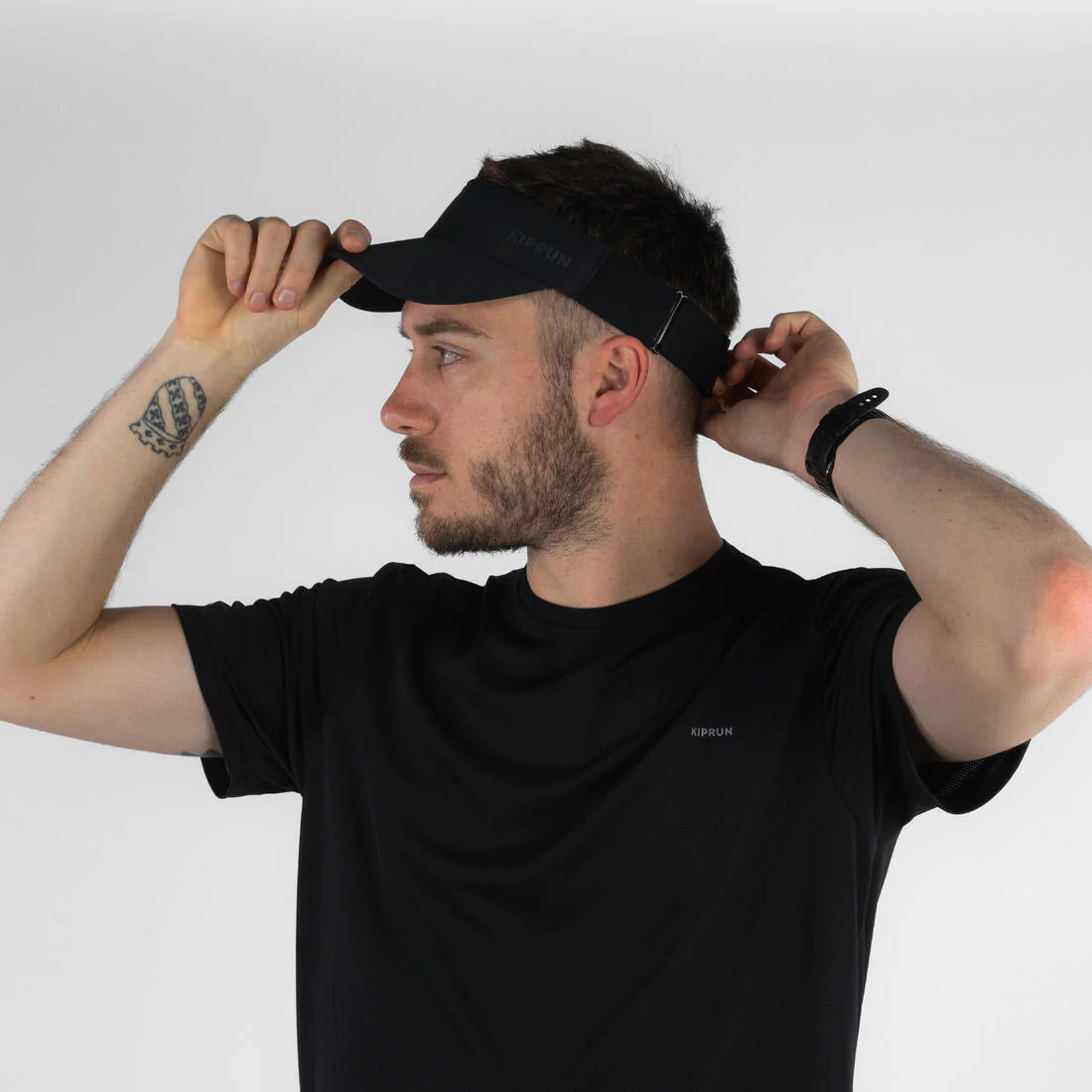 Visera de running negra para adulto Kiprun V2 - Image 6