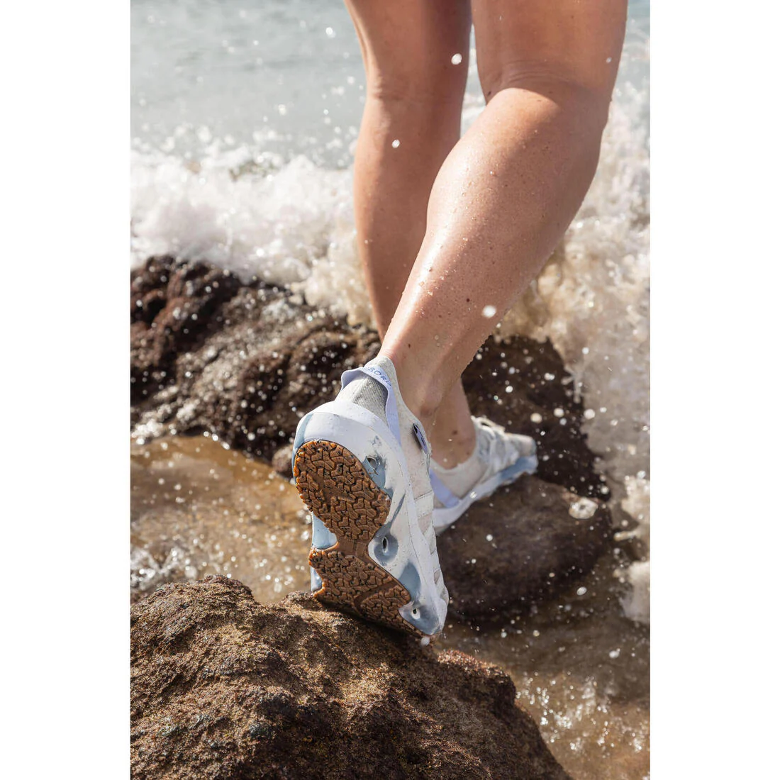 Zapatos acuáticos blancos para adulto Subea 500 Sneakers - Image 32