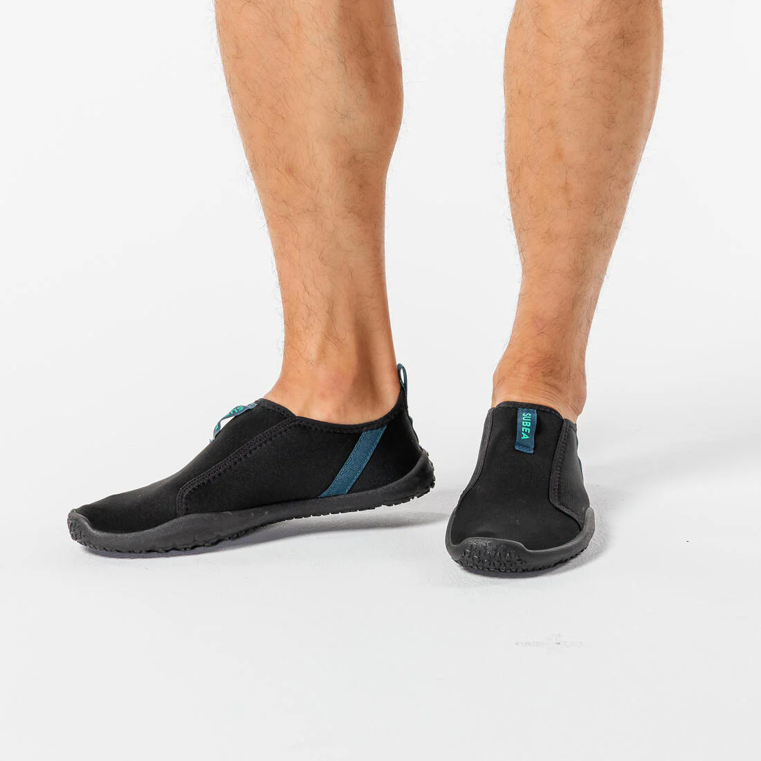 Zapatos acuáticos con elásticos negros para adulto Subea 120 - Image 11