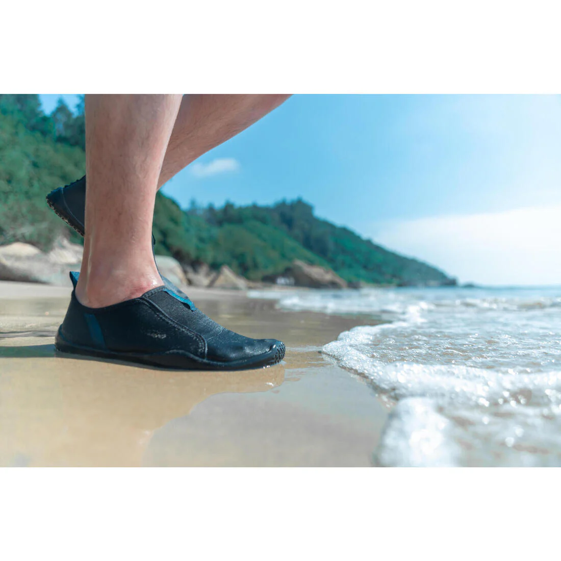 Zapatos acuáticos con elásticos negros para adulto Subea 120 - Image 52