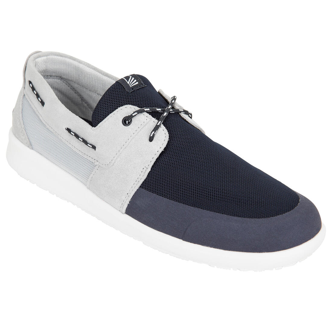 Zapatos náuticos para hombre - Sailing 100 Gris Azul - Image 3