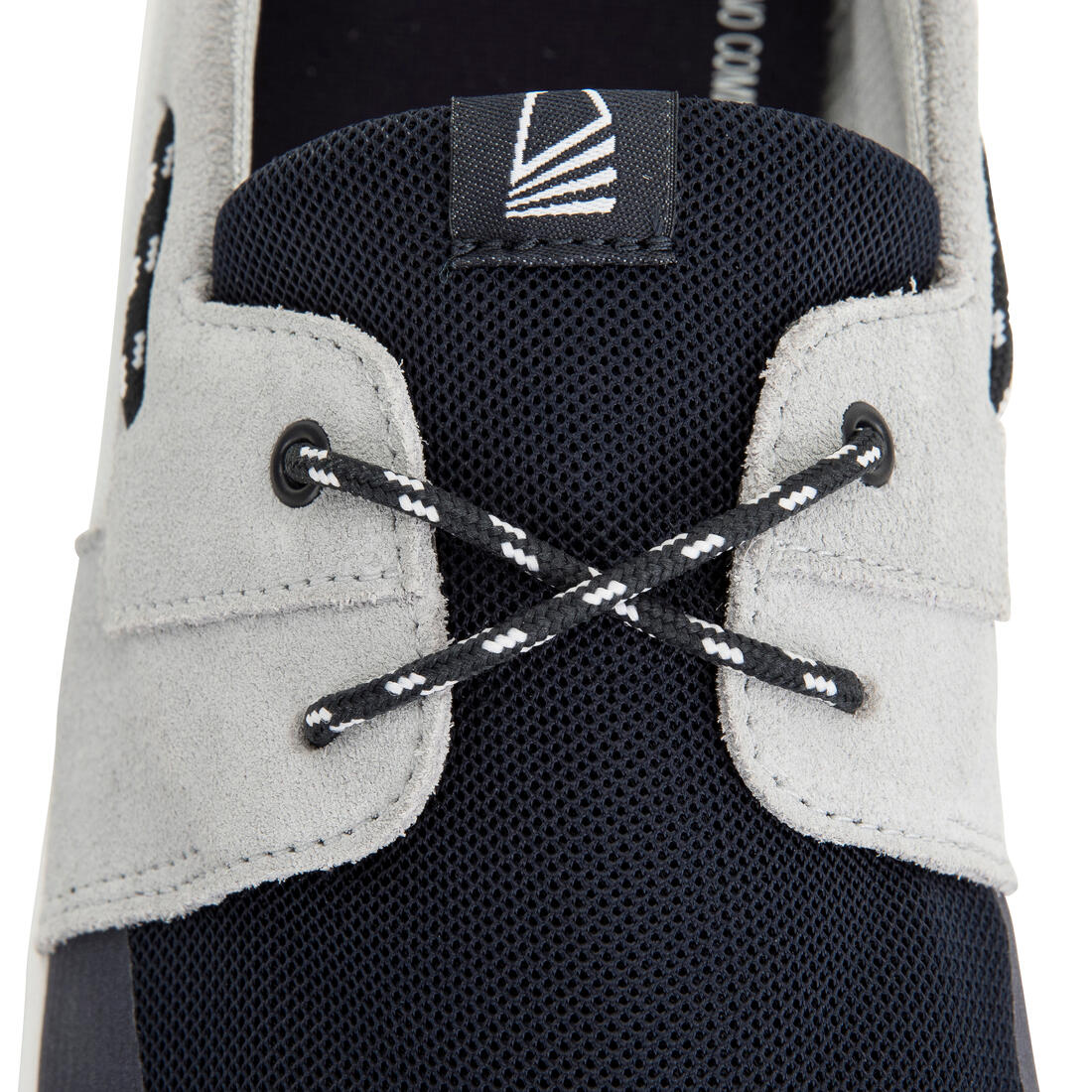 Zapatos náuticos para hombre - Sailing 100 Gris Azul - Image 4